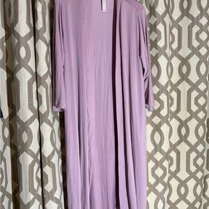 Cacique Lavender Robe Size 10/12 0090